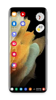 Galaxy S21 theme for launcher android App screenshot 0