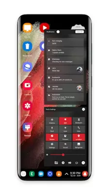 Galaxy S21 theme for launcher android App screenshot 2