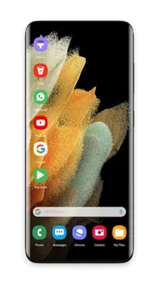 Galaxy S21 theme for launcher android App screenshot 5